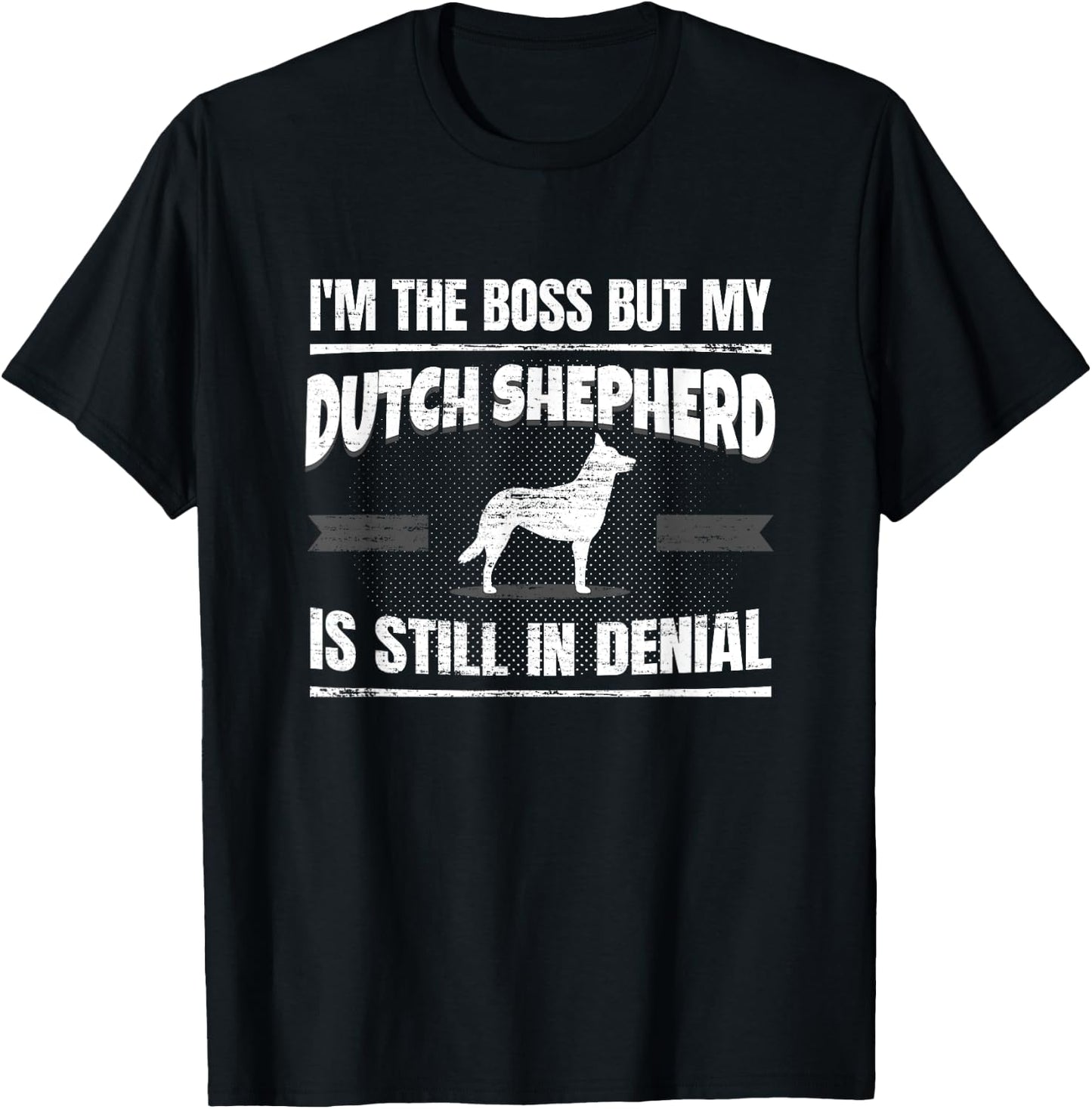 Dutch Shepherd Dog Training Funny Dog Lover Shirt Women T-Shirt - T-Shirt | Black