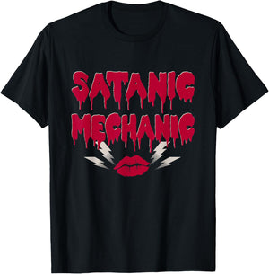 Satanic Mechanic - Goth Horror Musical Theatre Shirt T-Shirt - T-Shirt | Black