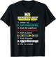 My perfect day video games - Gamer T-Shirt - T-Shirt | Black