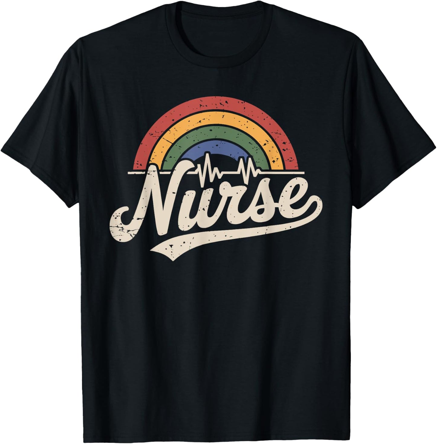 Nurse Cute Nursing T-Shirt - T-Shirt | Black