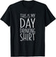 This Is My Day Drinking Shirt Funny Women Drinking T-Shirt - T-Shirt | Black