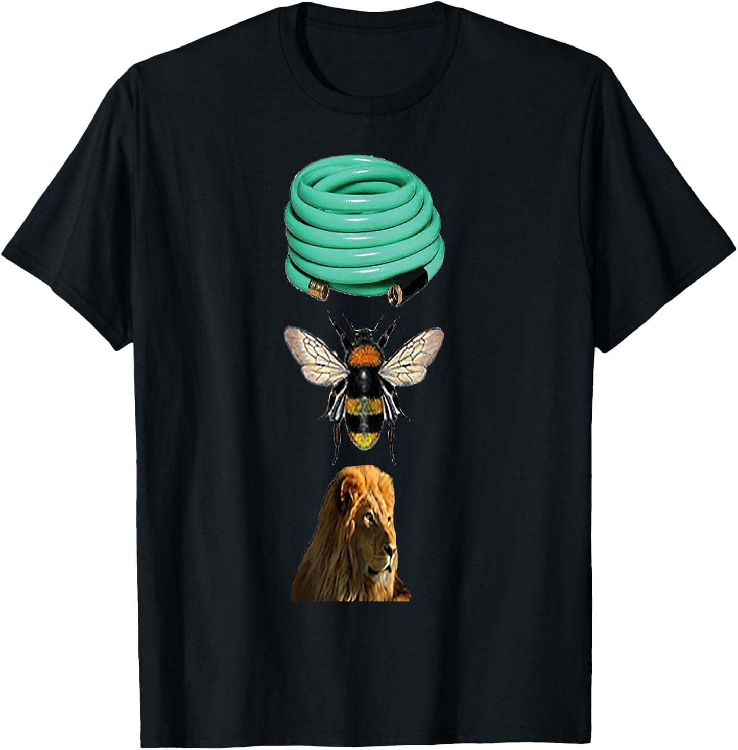 Hoes Bee Lion Shirt T-Shirt - T-Shirt | Black