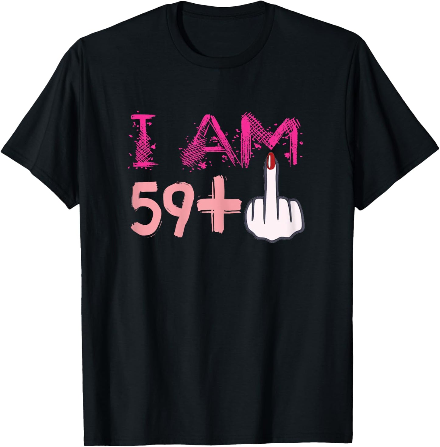 60th birthday Gift ideas Funny T shirt T-Shirt - T-Shirt | Black