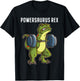 I Love Dinosaur and Fitness Co. Funny T Rex Powerlifting Weightlifting Gym Workout Boys Gift T-Shirt - T-Shirt | Black