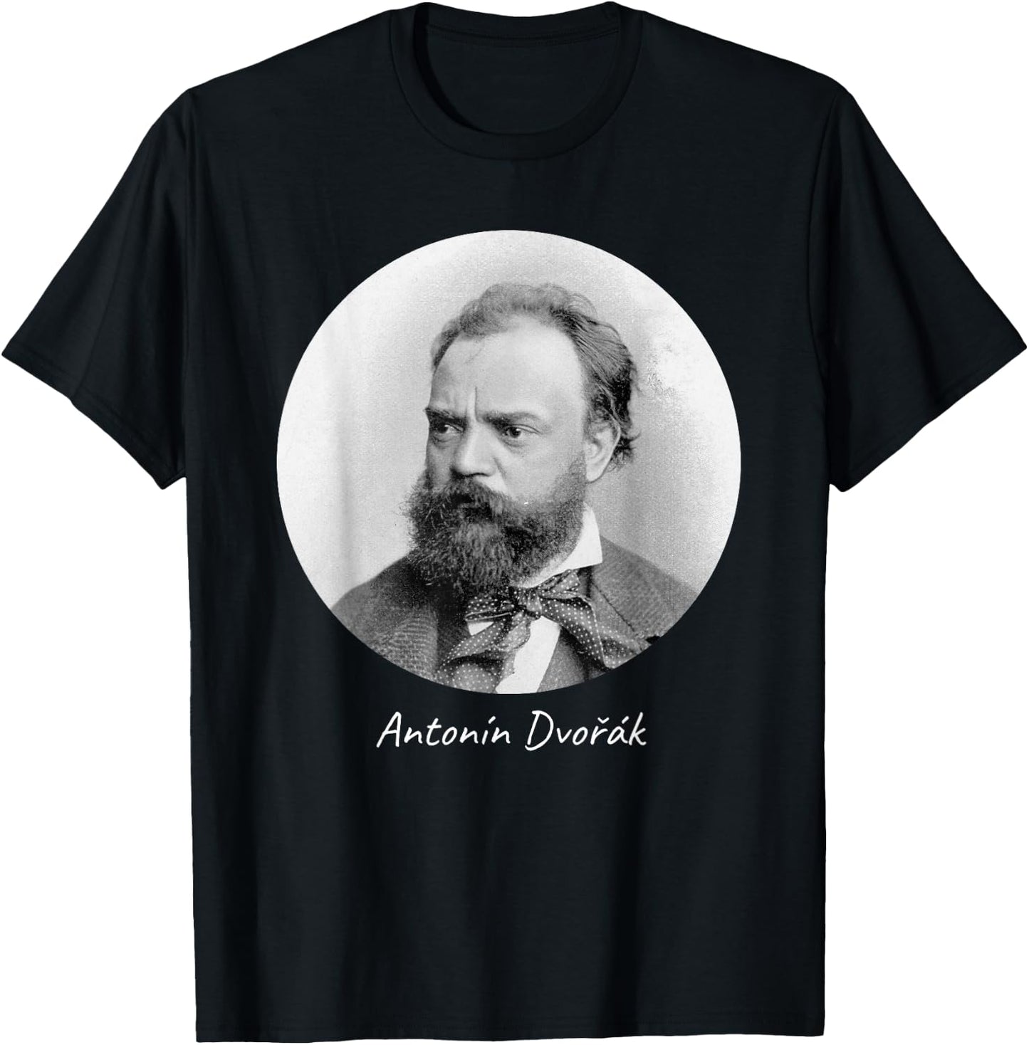 Antonin Dvorak Composer Portrait T-Shirt - T-Shirt | Black