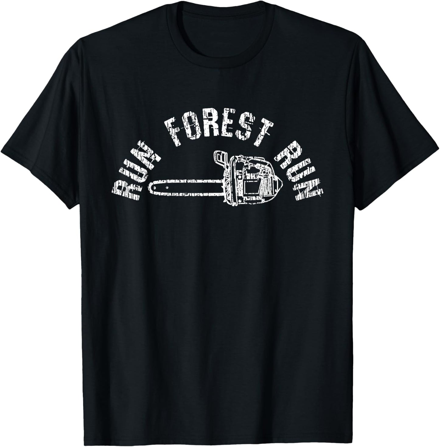 Lumberjack Chainsaw Chop Wood Gift Small T-Shirt - T-Shirt | Black