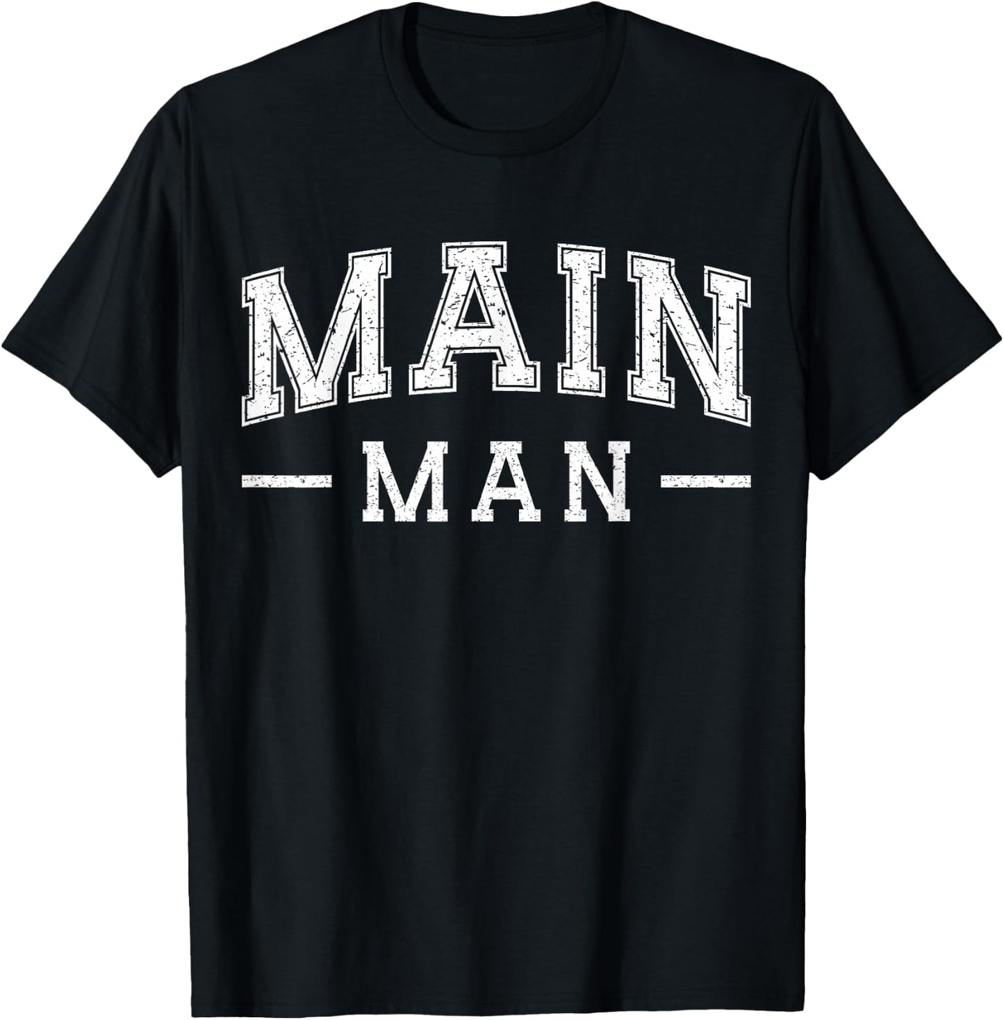 Main Man Side Chick Thanksgiving Meal Matching Couple Pajama T-Shirt - T-Shirt | Black