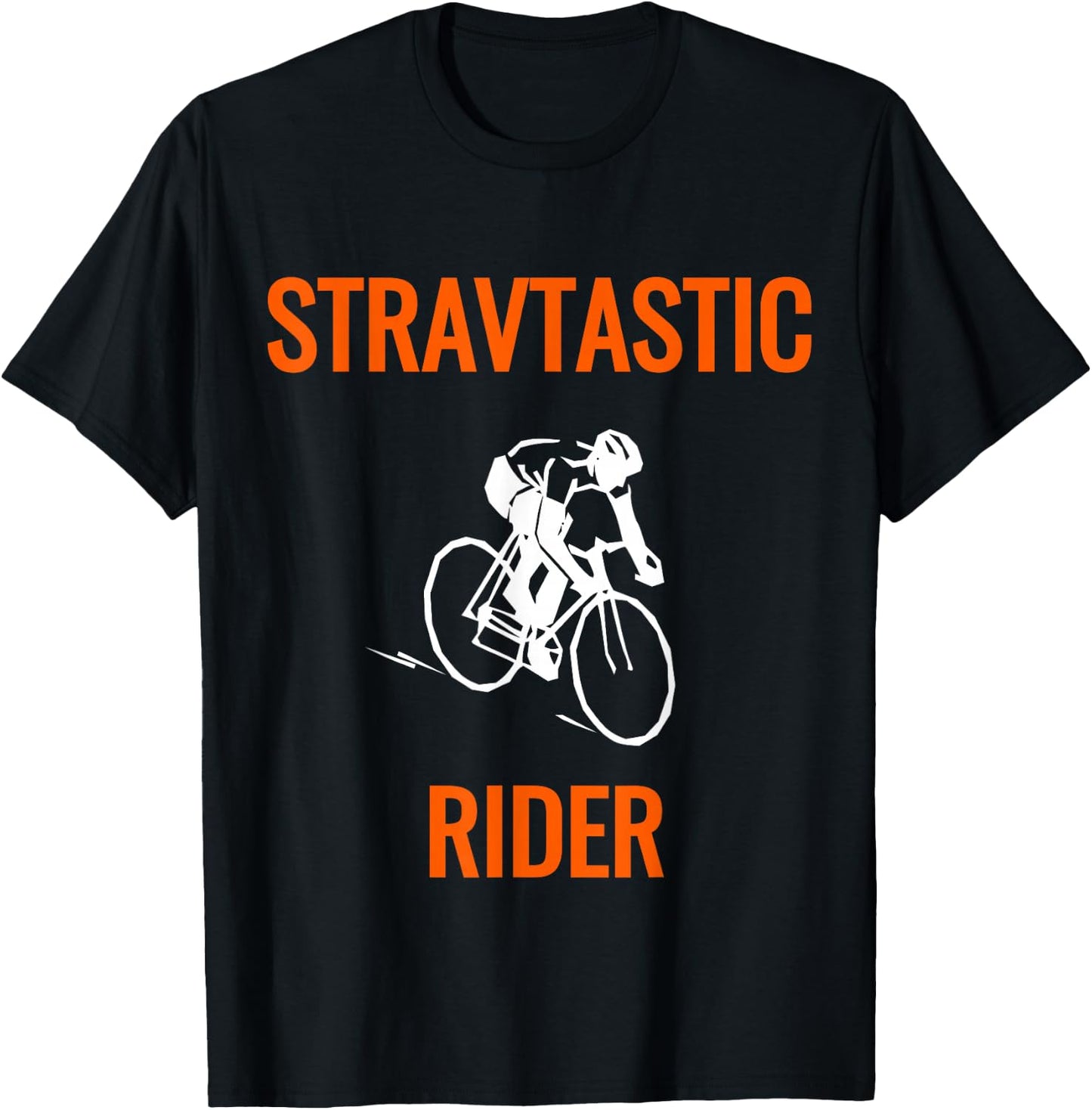 'Stravtastic Rider' Strava T-Shirt - T-Shirt | Black