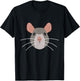 Cute Mouse Face Easy Halloween Costume Adults Kids T-Shirt - T-Shirt | Black