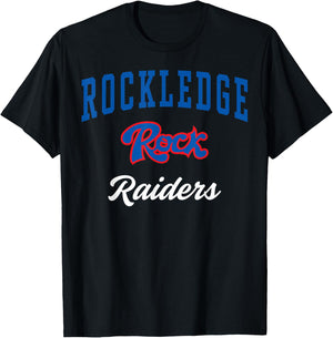 Rockledge High School Raiders C3 T-Shirt - T-Shirt | Black