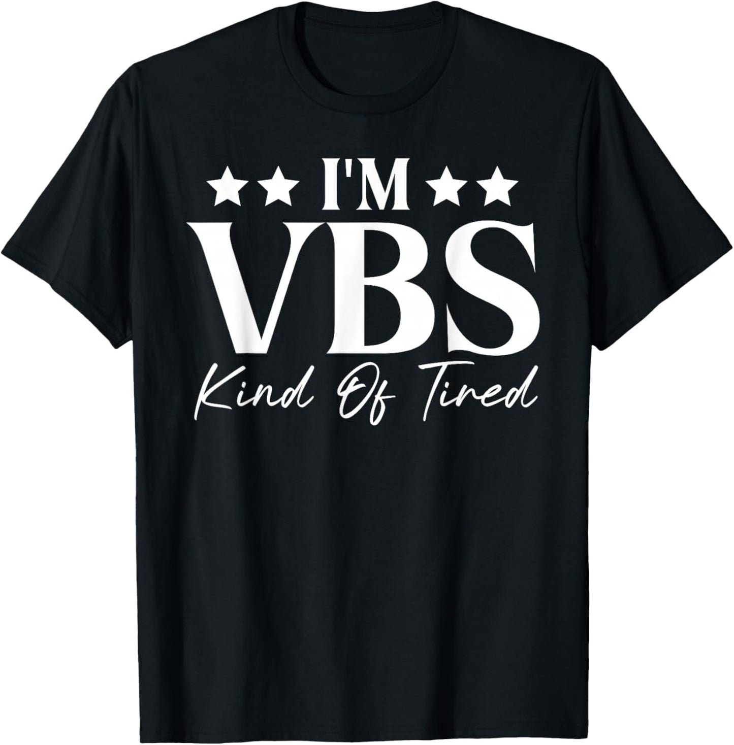 Vacation Bible School Team VBS Crew T-Shirt - T-Shirt | Black
