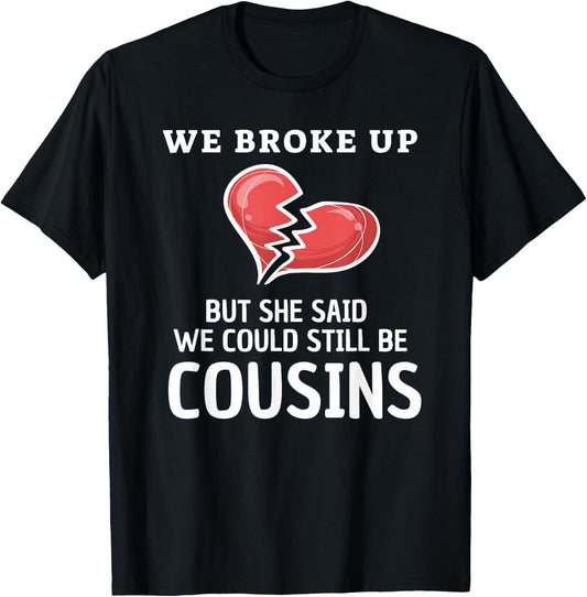 Funny Redneck White Trash We Broke Up Costume Premium T-Shirt - T-Shirt | Black
