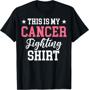 This Is My Cancer Fighting T-Shirt - T-Shirt | Black