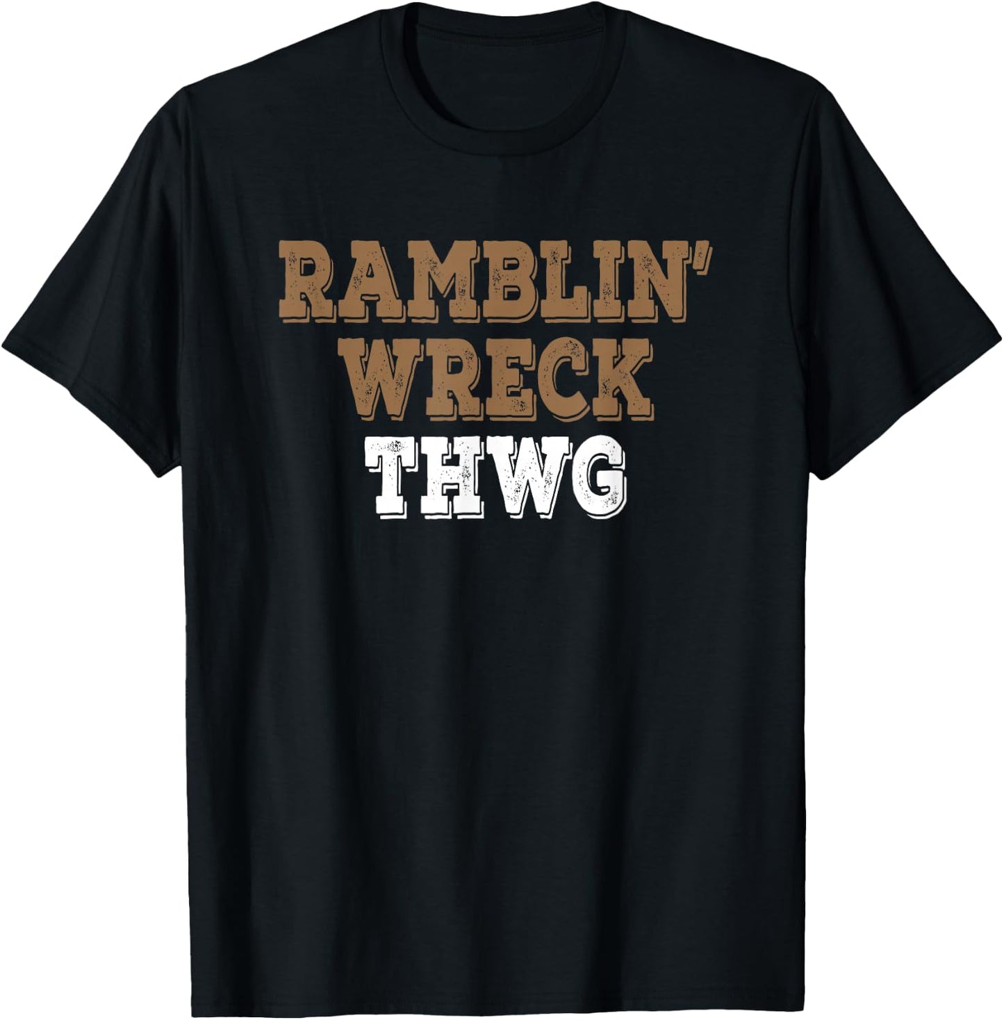 Ramblin' Wreck THWG Game Day Football T-Shirt - T-Shirt | Black