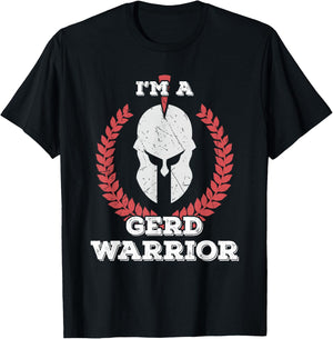 I'm a GERD Warrior Gastroesophageal Reflux Disease Awareness T-Shirt - T-Shirt | Black