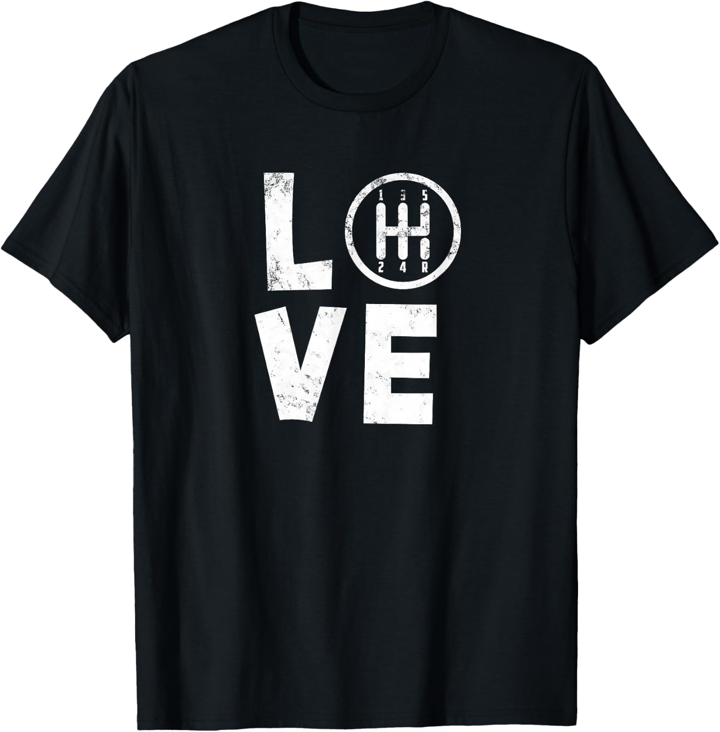 Stick Shift Love Manual Gearbox Car Enthusiast T Shirt T-Shirt - T-Shirt | Black