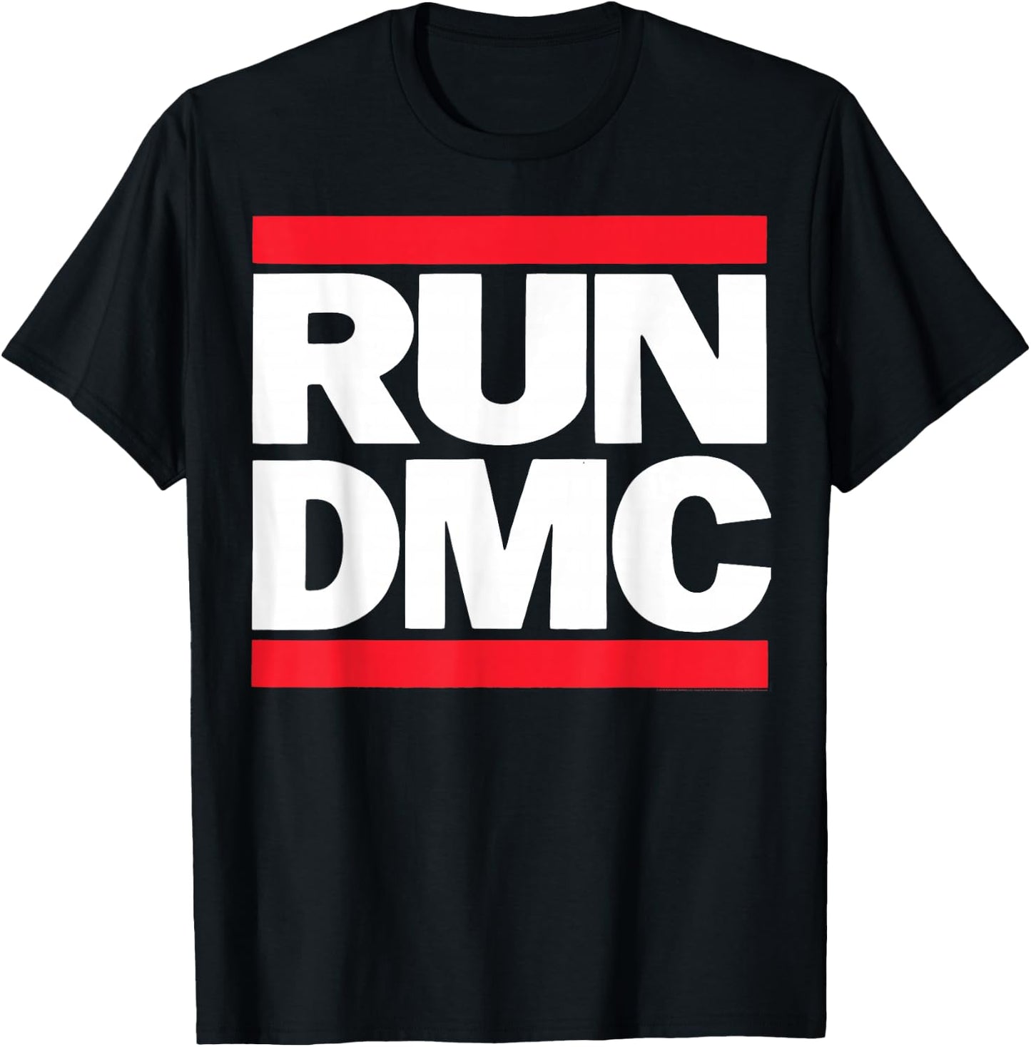 Run DMC Official Logo T-Shirt - T-Shirt | Black