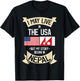 Nepal Flag Nepalese Gift Nepalis T-Shirt - T-Shirt | Black