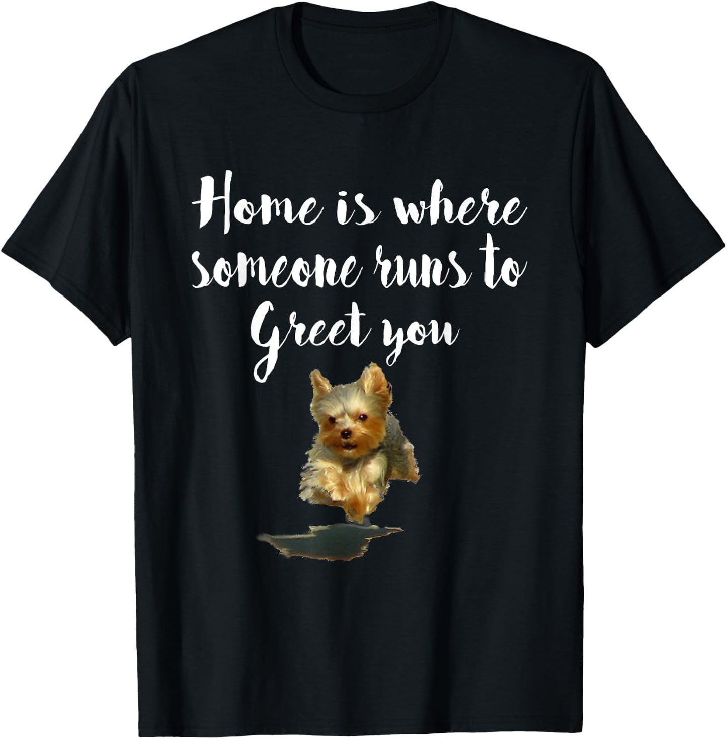 Cute Funny Dog Quote Yorkie Women T-Shirt - T-Shirt | Black