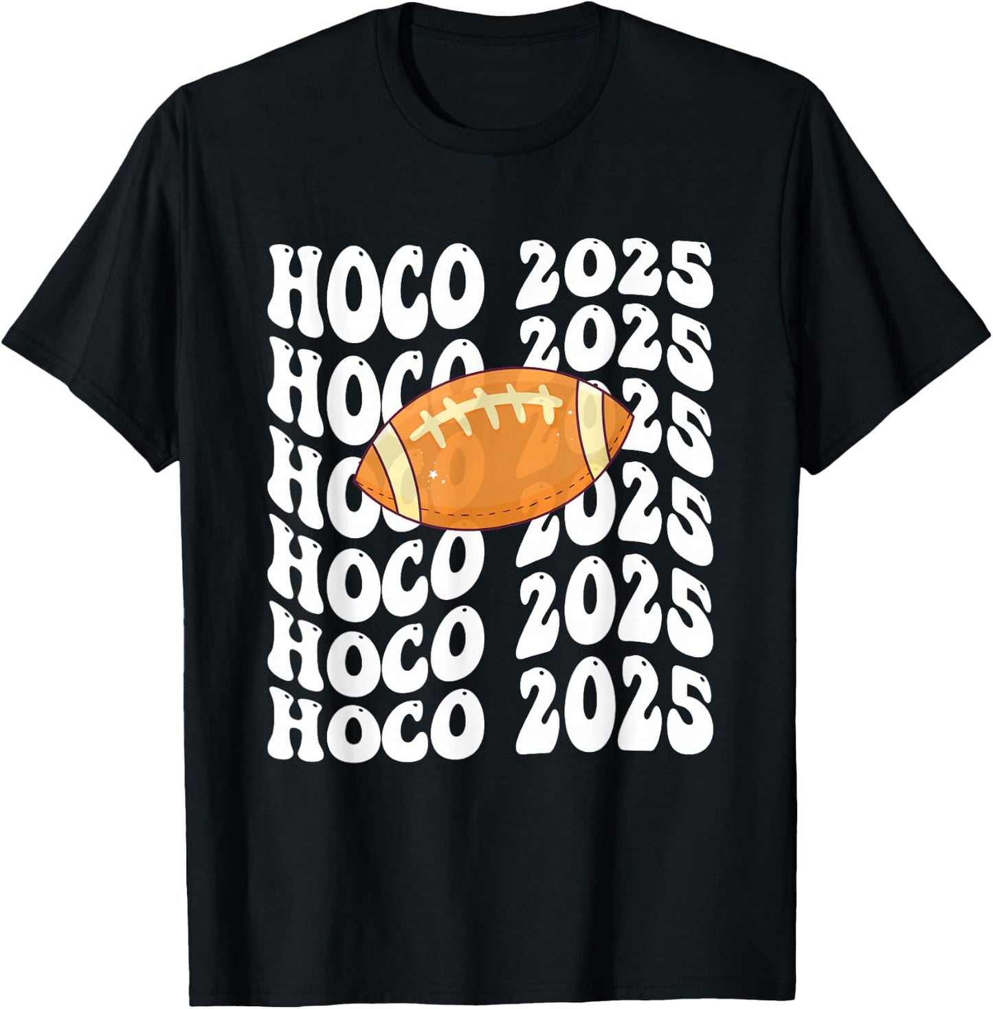 Retro Hoco 2025 Shirt Homecoming Shirt School Reunion T-Shirt - T-Shirt | Black