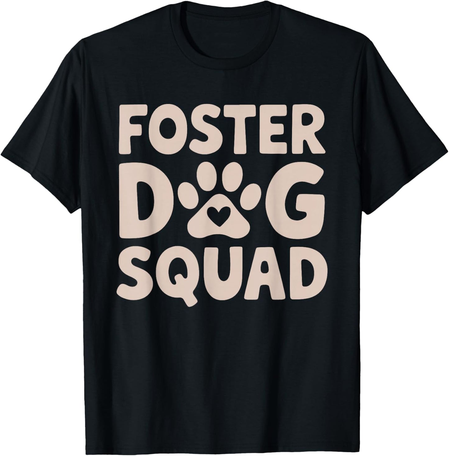 Foster Dog Squad T-Shirt - T-Shirt | Black