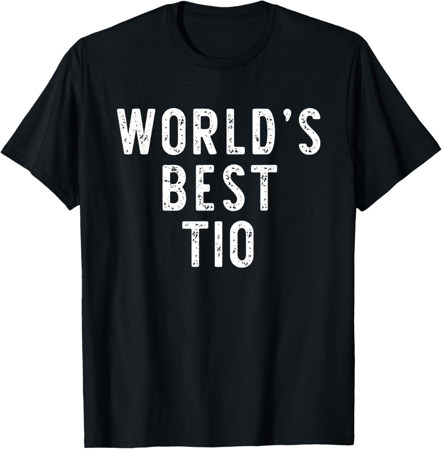 World's Best TIO Funny Family T-Shirt - T-Shirt | Black