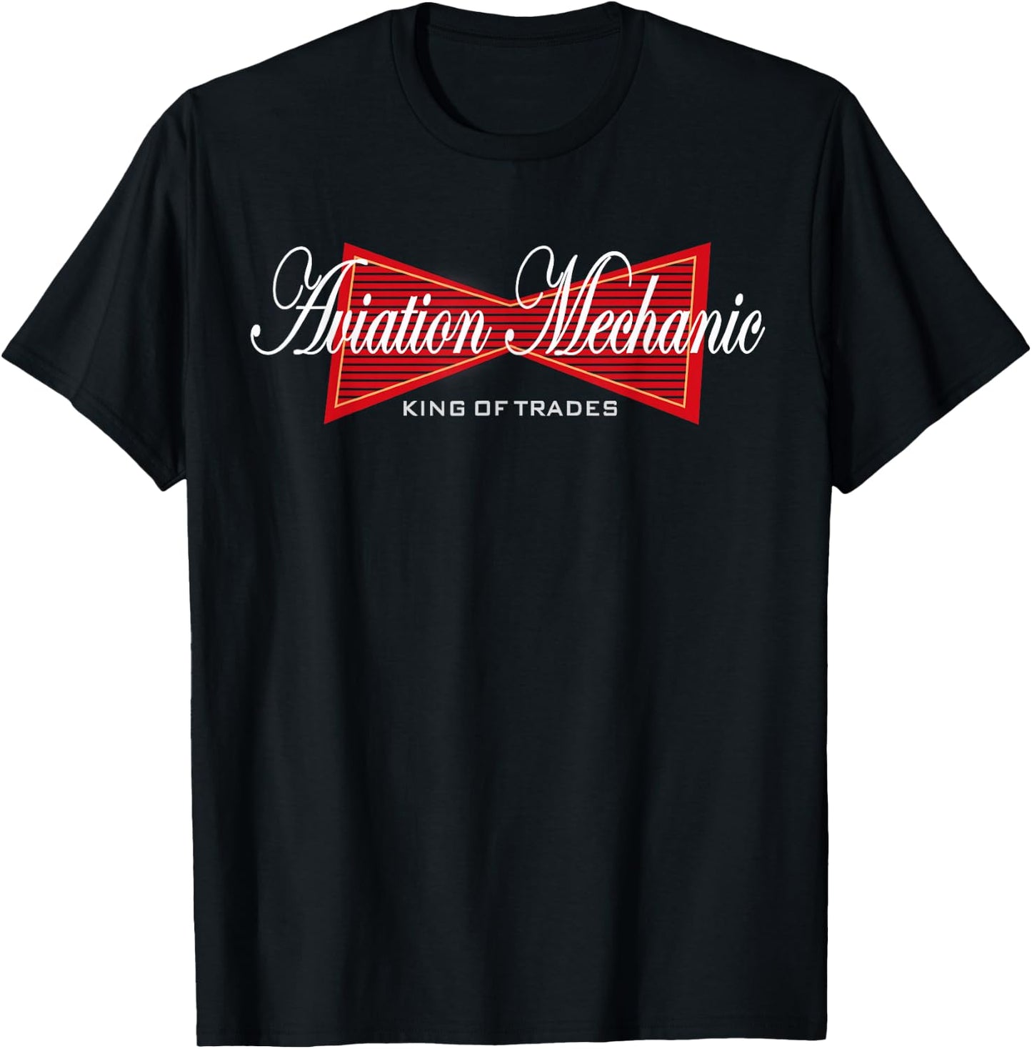 Aircraft Mechanic Aviation Airplane Mechanics T-Shirt - T-Shirt | Black