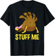 Funny Thanksgiving Funny Adult Humor T-Shirt - T-Shirt | Black