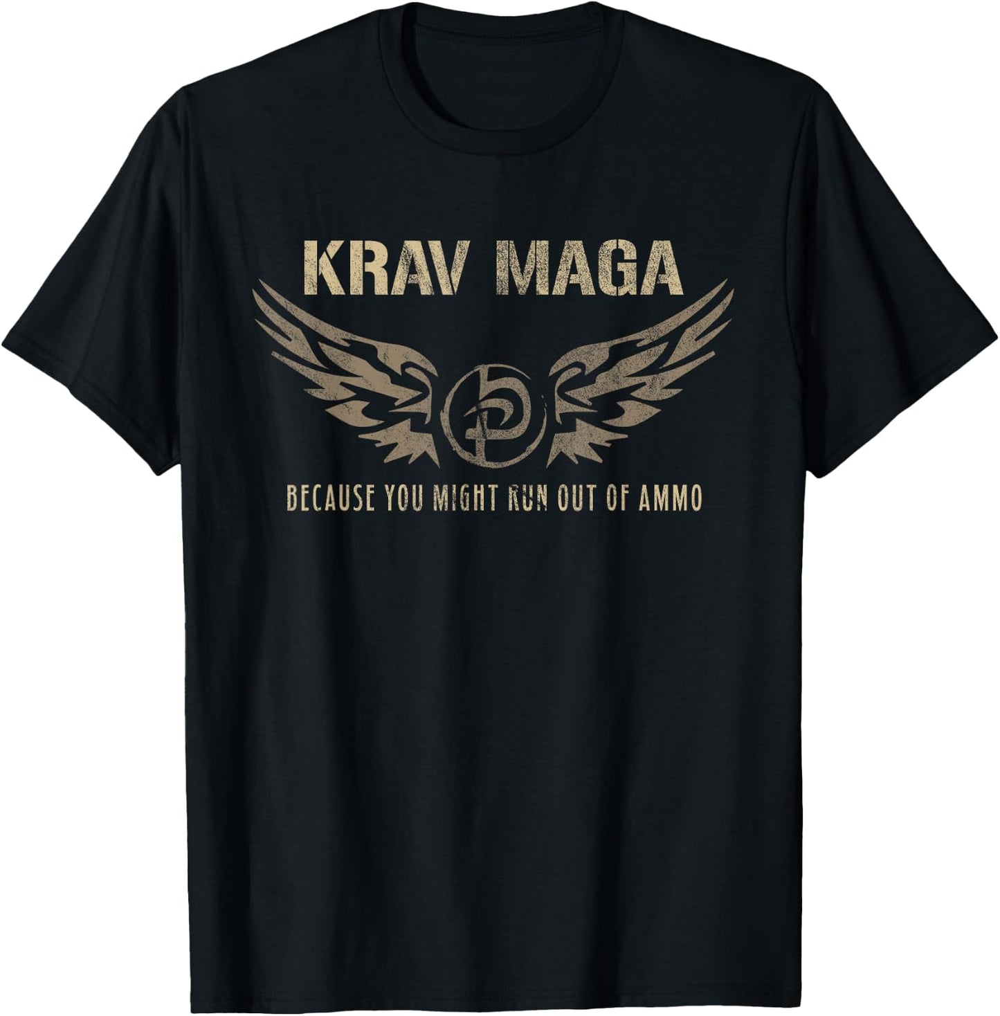 Krav MAGA Israeli Military Close Combat System T-Shirt - T-Shirt | Black