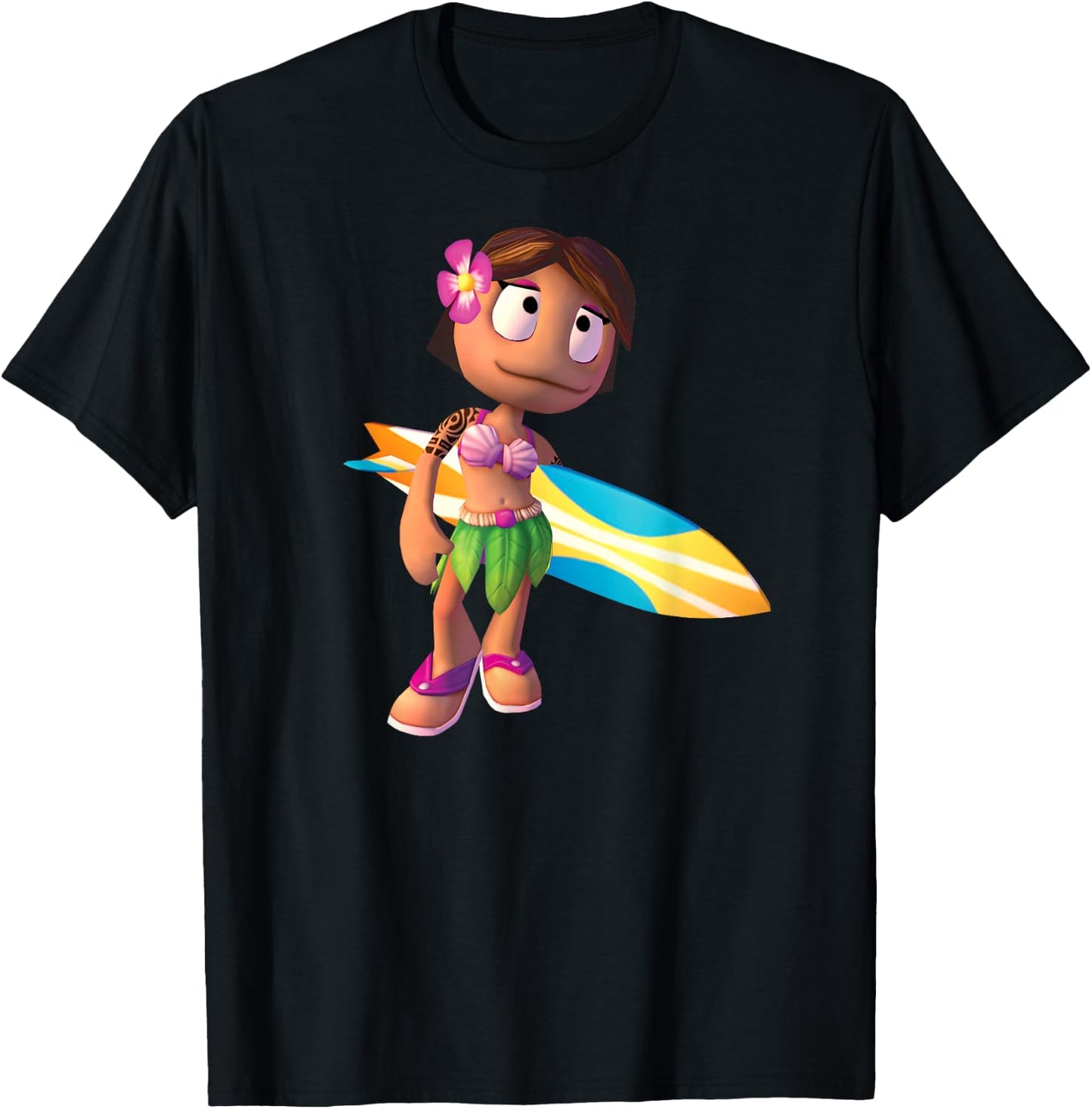 Beach Buggy Racing Leilani T-Shirt - T-Shirt | Black