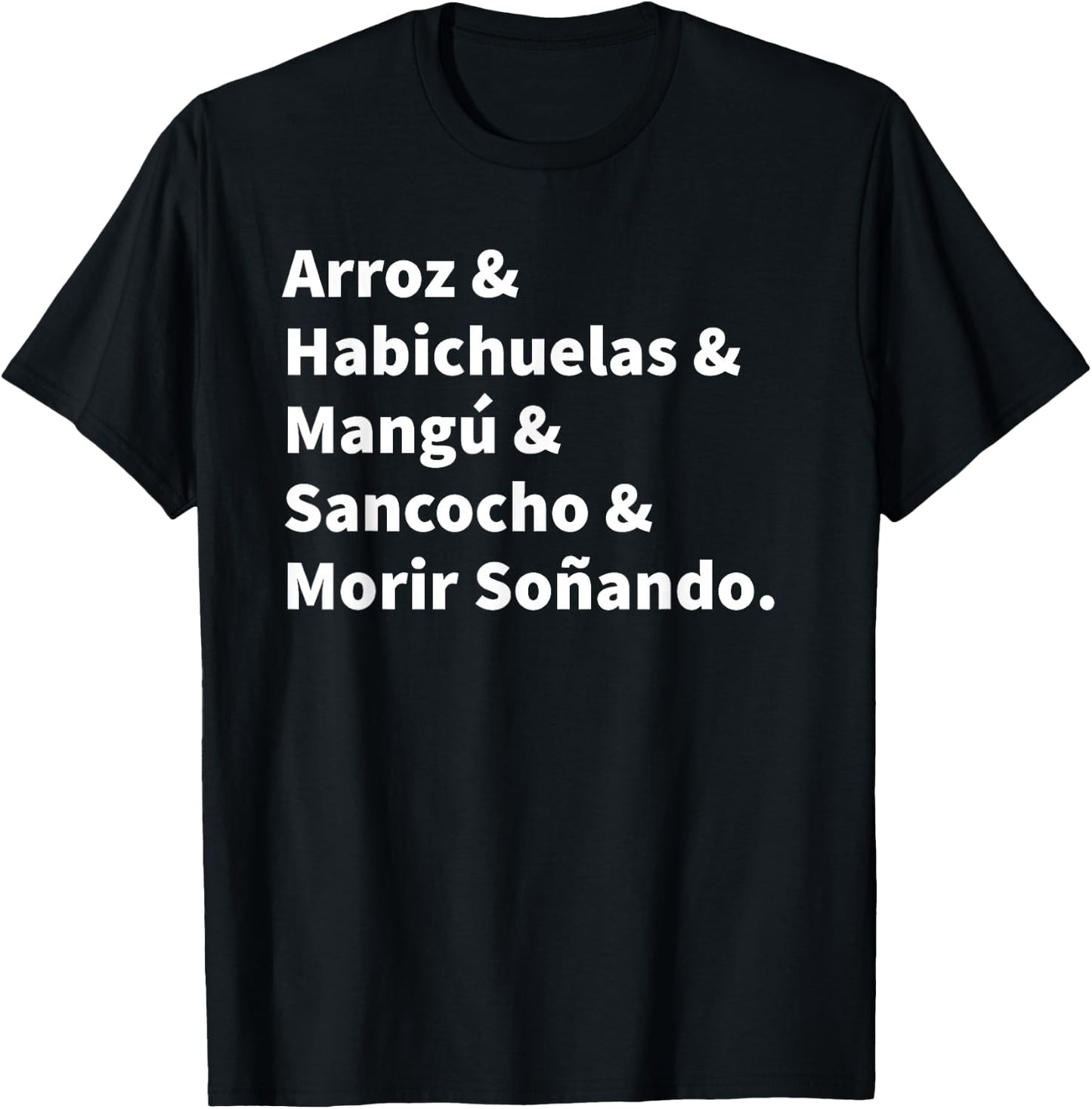 Dominican Foodie - Dominican Pride T-Shirt - T-Shirt | Black
