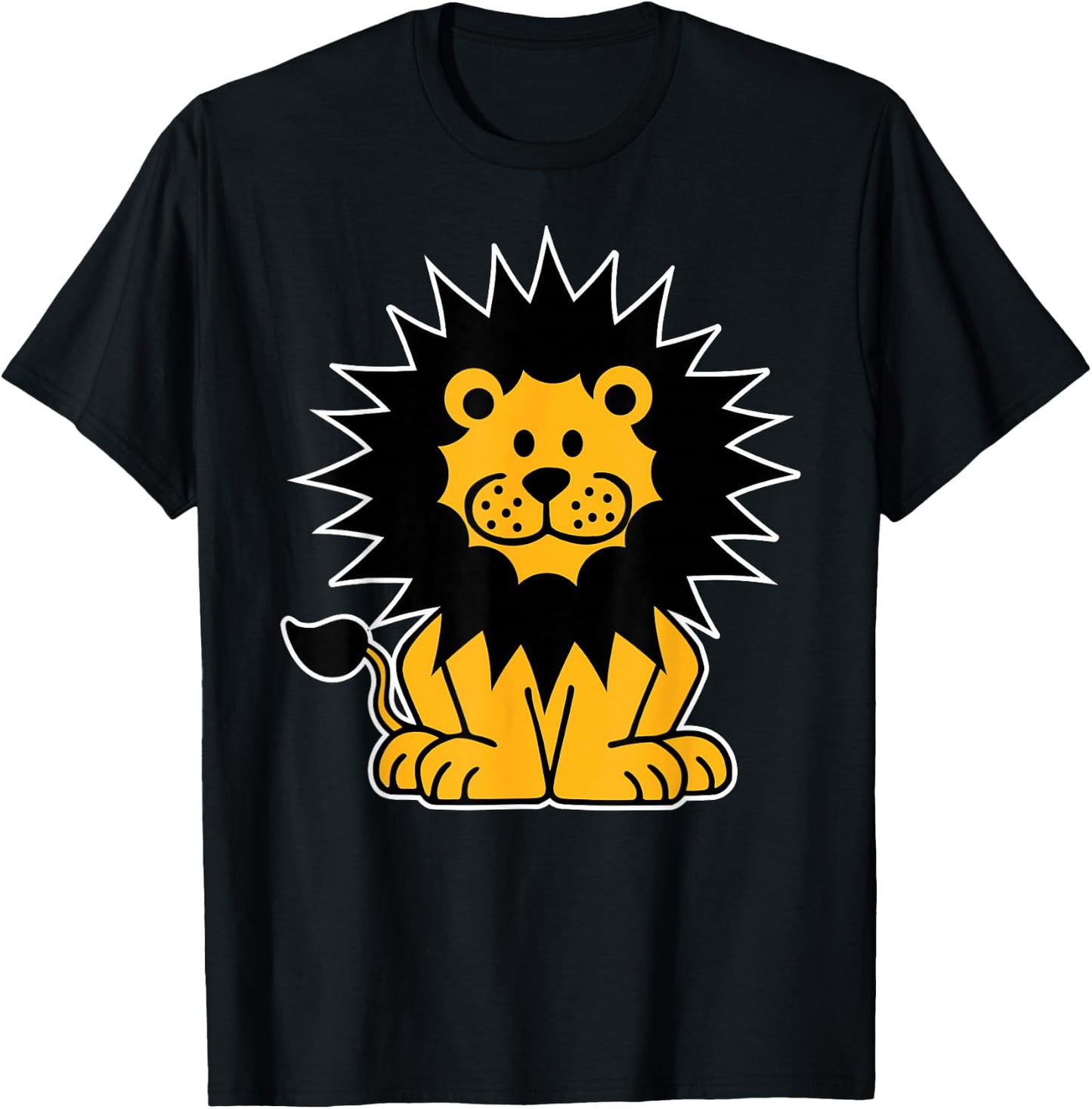 Cute lion T-Shirt - T-Shirt | Black
