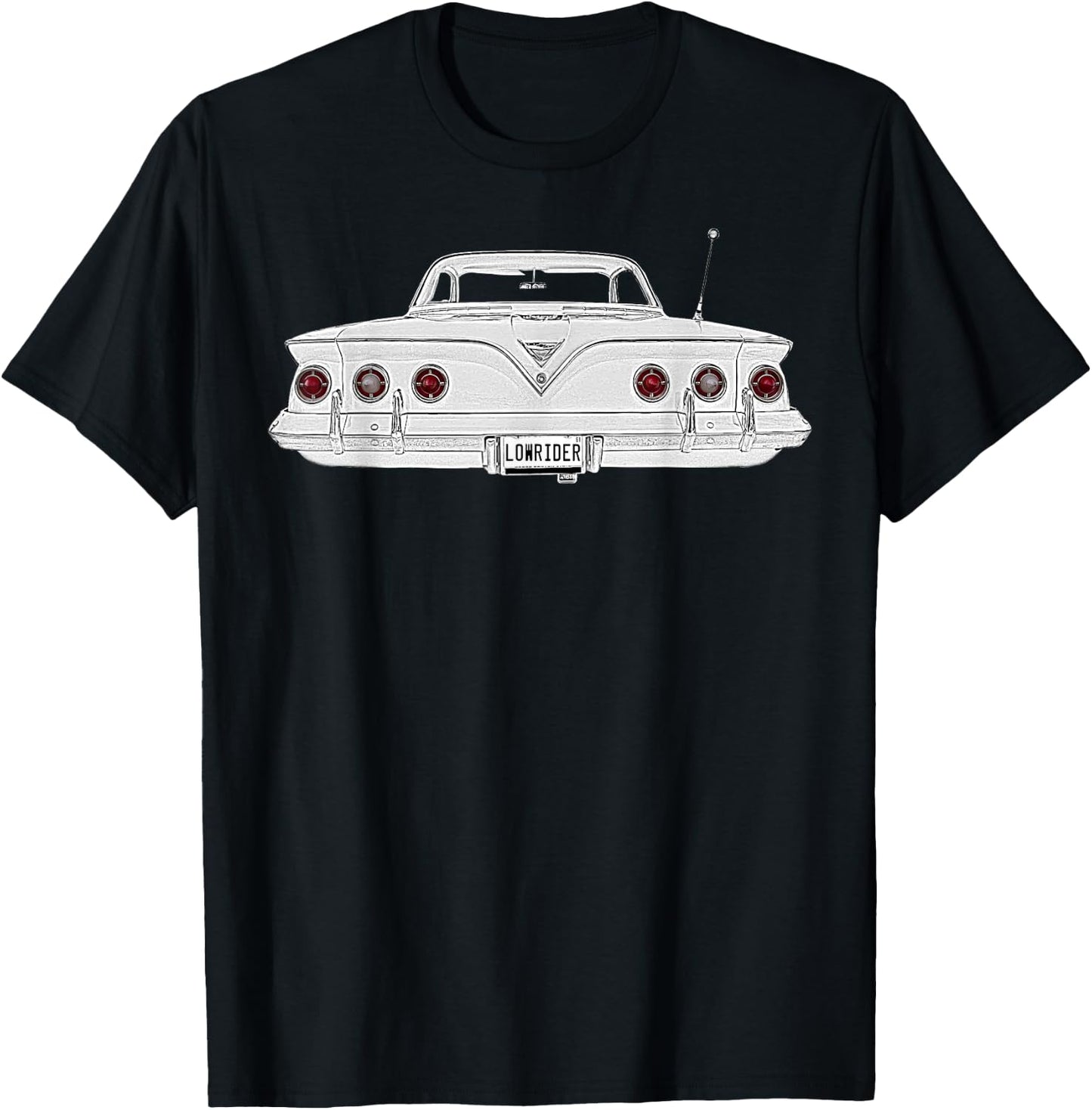 Lowrider 61 Impala Dark Colors T-Shirt - T-Shirt | Black