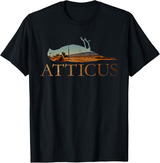 ATTICUS Horizon Bird T Shirt (Photo Print) T-Shirt - T-Shirt | Black