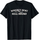 Whiskey Bent And Hellbound Vintage Outlaw T-Shirt - T-Shirt | Black