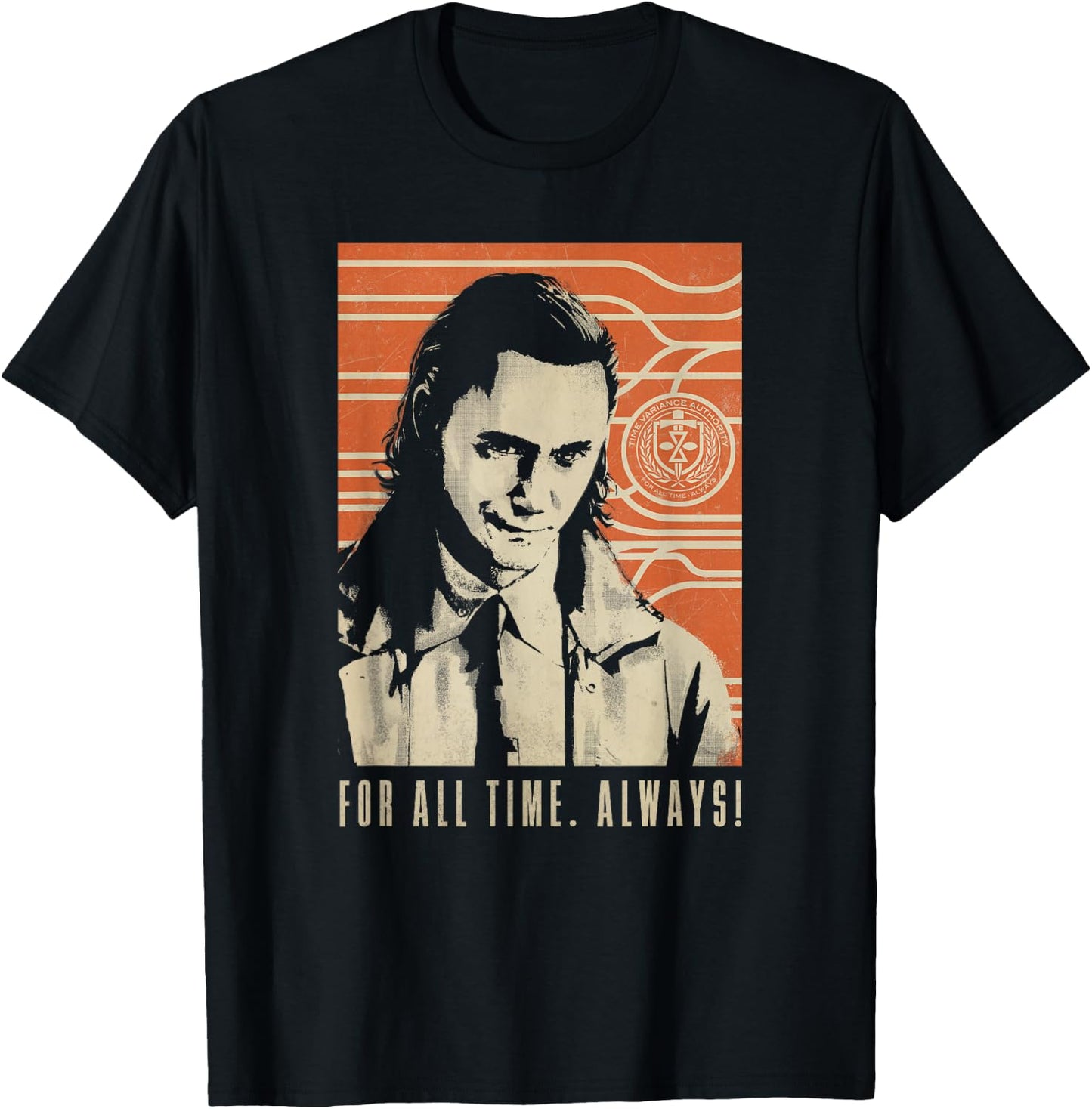 Marvel Loki For All Time Always! T-Shirt - T-Shirt | Black