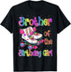 Brother Birthday Rolling Skate Birthday family Party T-Shirt - T-Shirt | Black