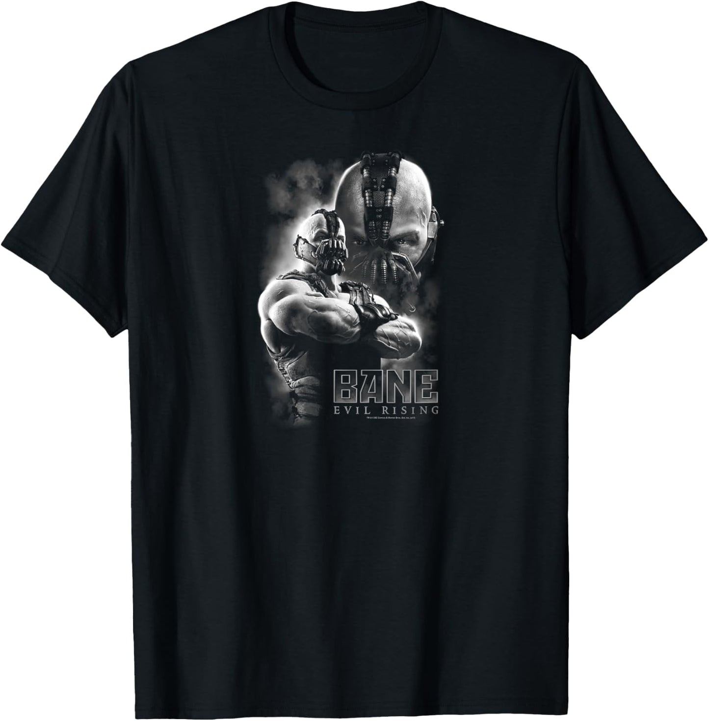 Batman Dark Knight Rises Bane Evil Rising T-Shirt - T-Shirt | Black