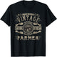 Vintage Iowa Farmers Local Farmer T-Shirt - T-Shirt | Black