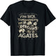 I'm Not Trespassing I'm Rescuing Agates T-Shirt - T-Shirt | Black