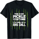 This Is My Pickle Costume Dill Halloween Food Lazy Costume T-Shirt - T-Shirt | Black