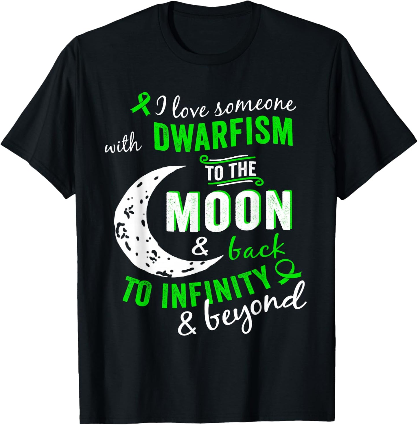 Dwarfism Awareness Shirt T-Shirt - T-Shirt | Black