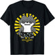 Sketchy Squirrel Budgie Fuggler Retro Japanese Text T-Shirt - T-Shirt | Black
