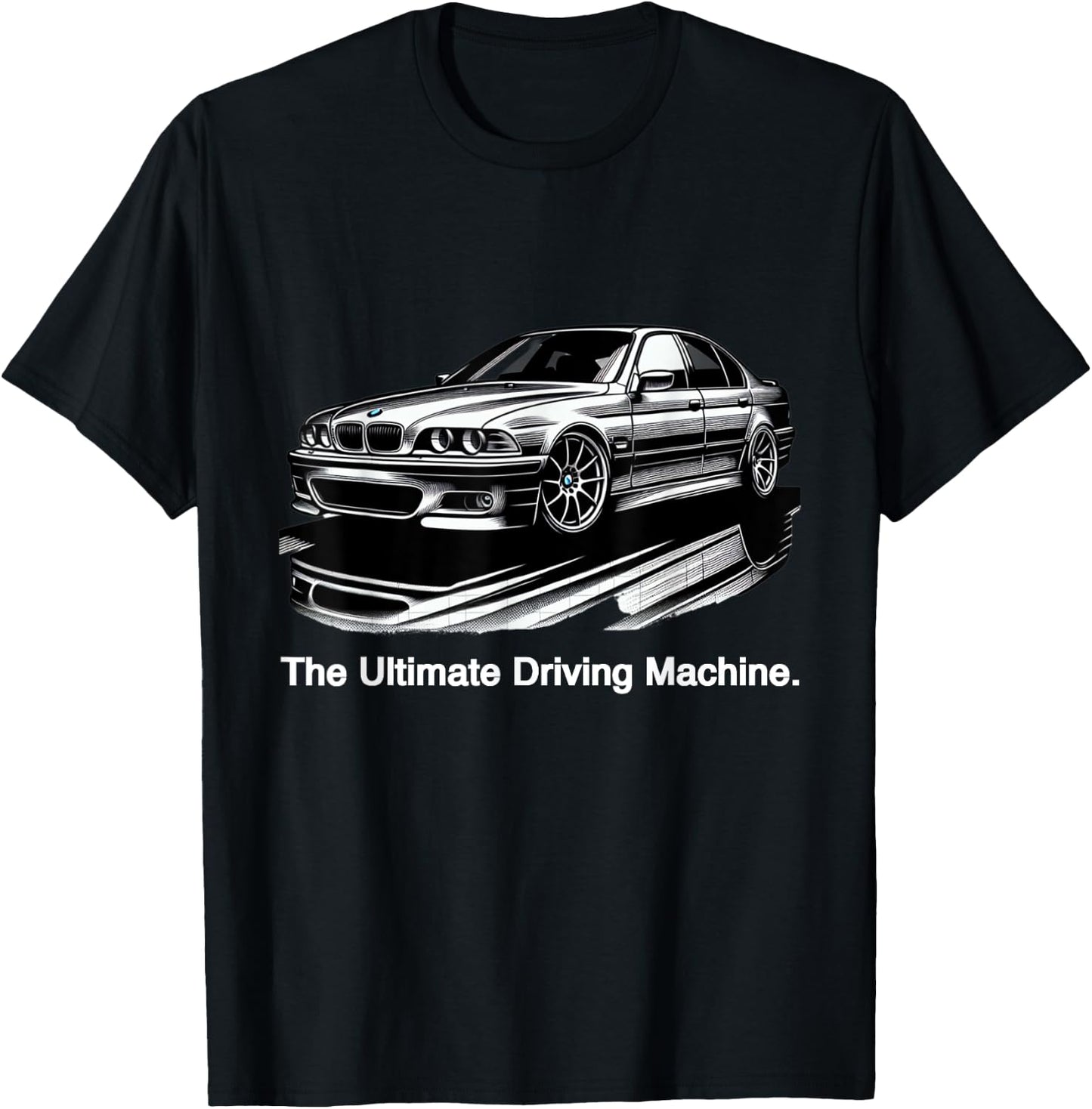 Ultimate Driving Machine Vintage Euro E39 T-Shirt - T-Shirt | Black