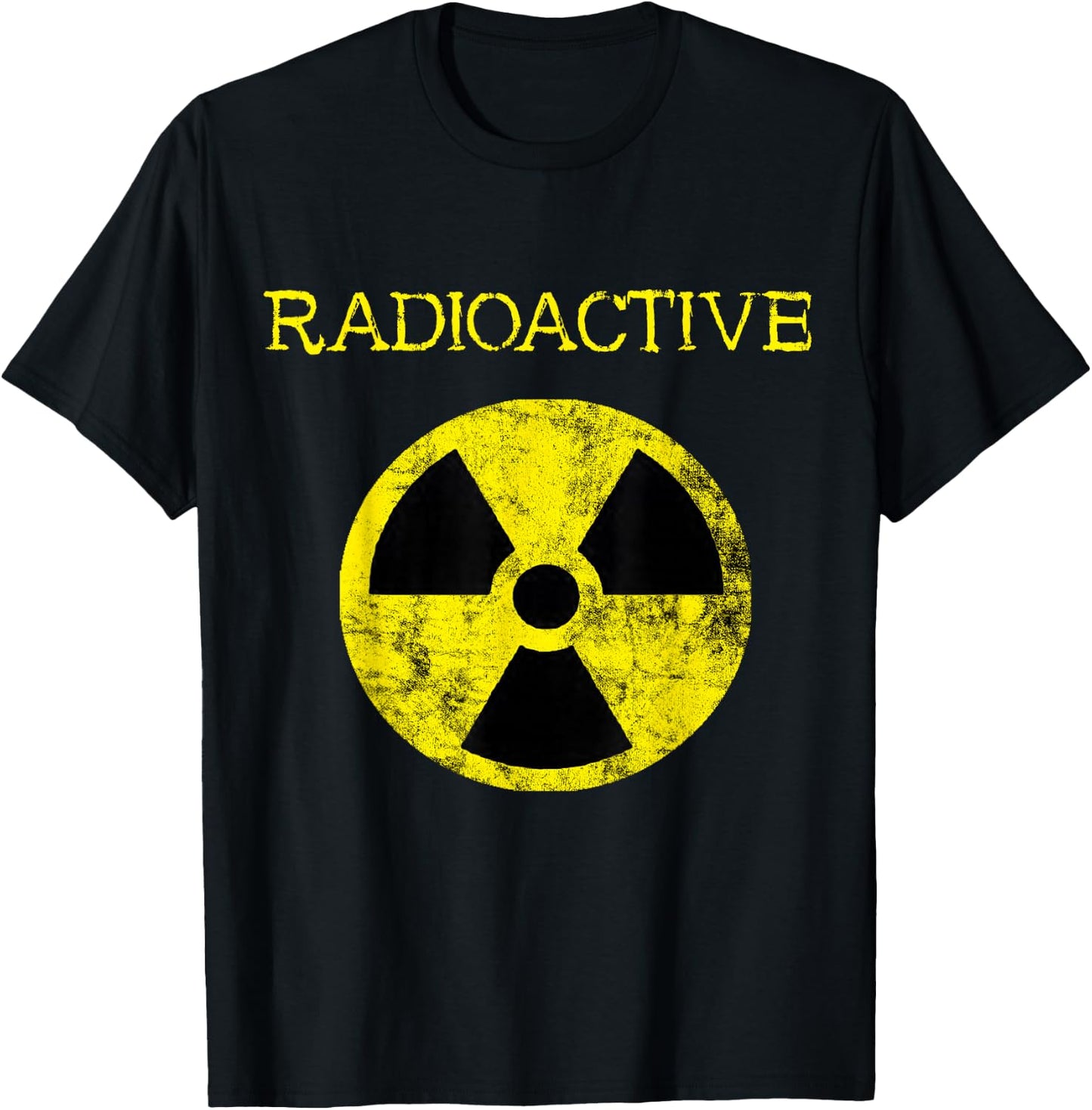 Radioactivity Symbol Nuclear Nuclear Power X-Ray Danger T-Shirt - T-Shirt | Black