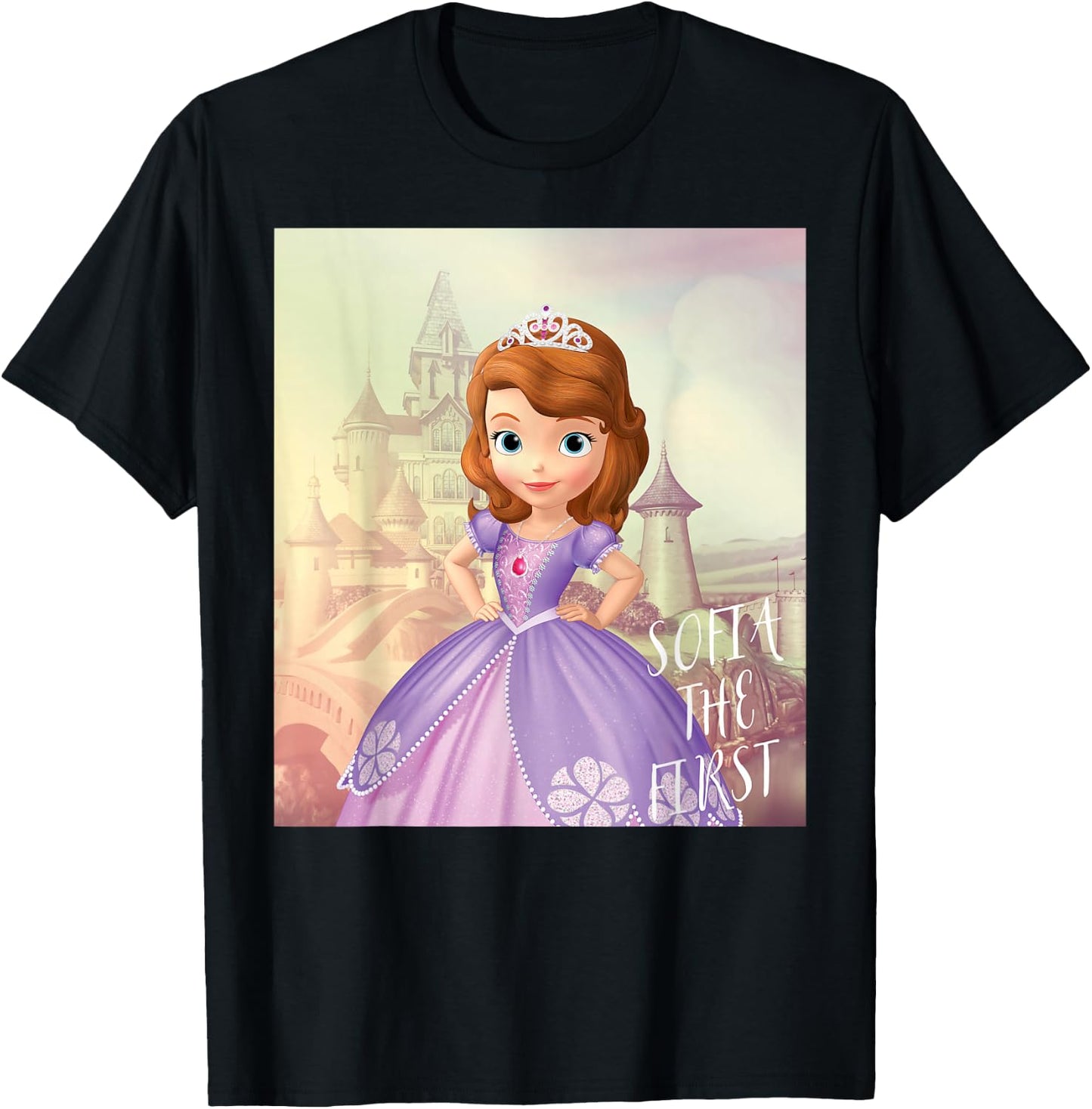 Disney - Sofia the First Castle T-Shirt - T-Shirt | Black