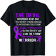 I am the Storm Pancreatic Cancer Warrior T-Shirt - T-Shirt | Black