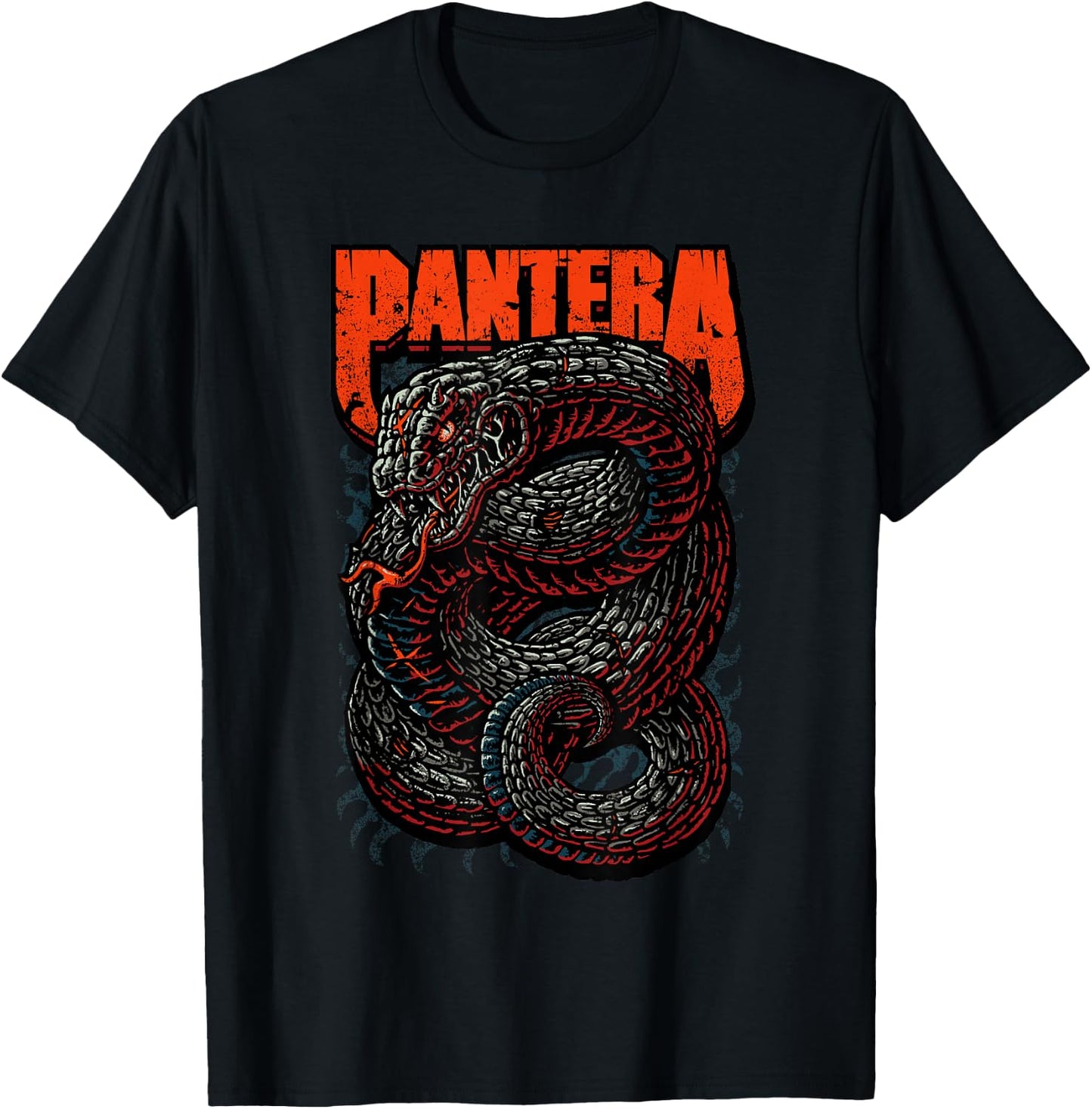 Pantera Venomous Official - Classic Fit, , Short Sleeve, Adult, Black T-Shirt - T-Shirt | Black