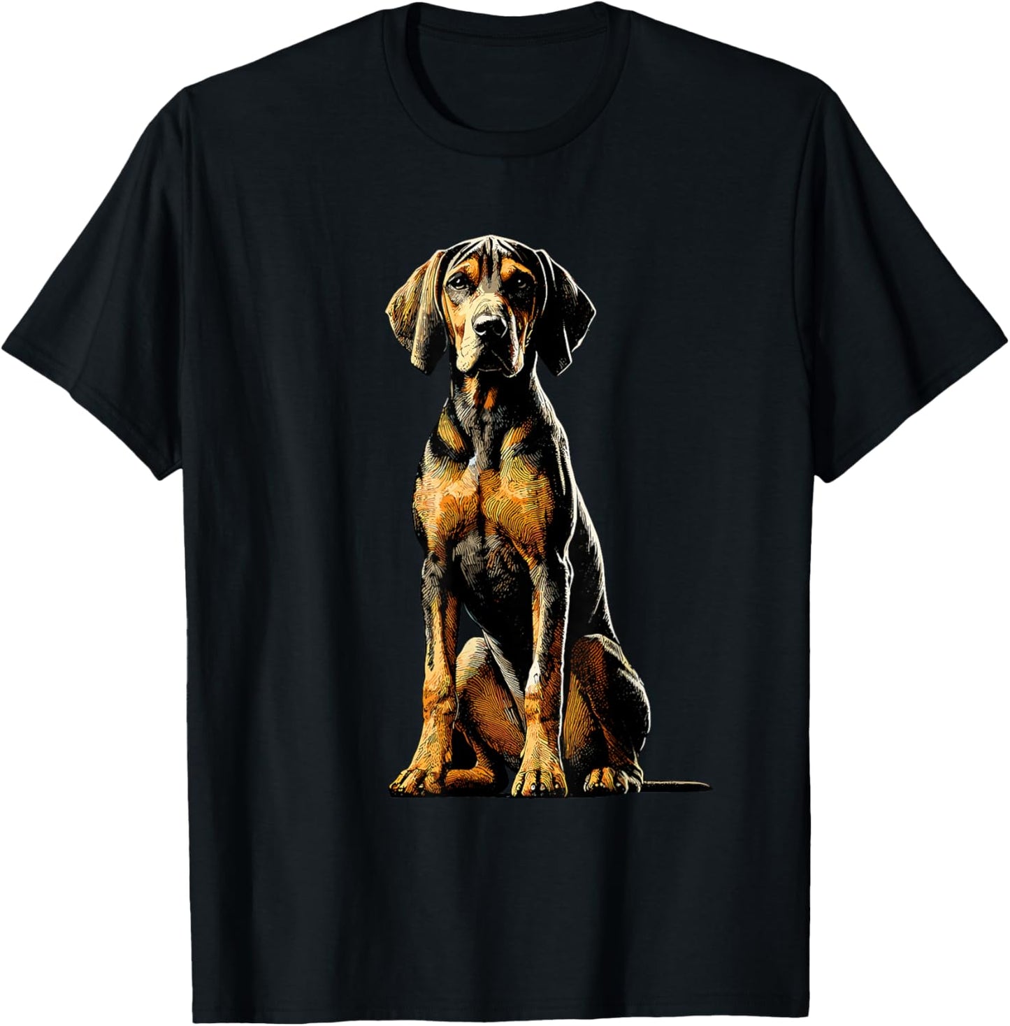 Plott Hound T-Shirt - T-Shirt | Black