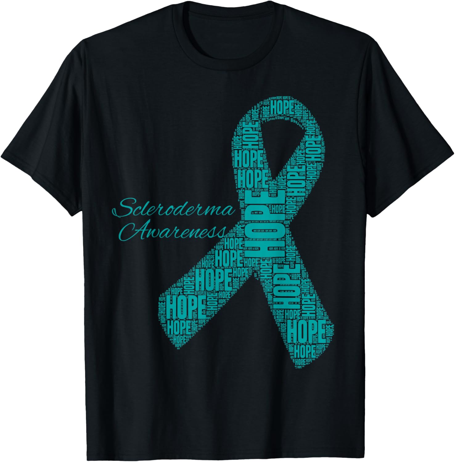 Scleroderma Awareness T-Shirt - T-Shirt | Black